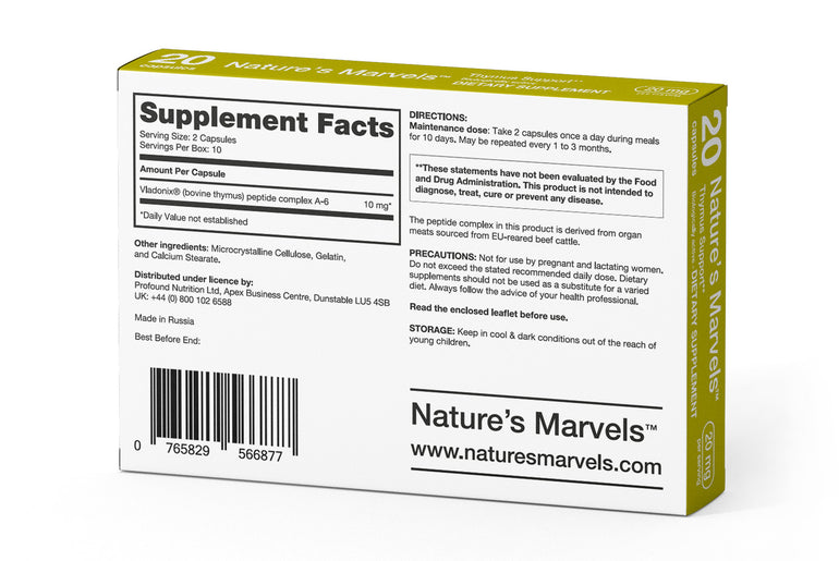 Thymus Bioregulator (Nature’s Marvels™)